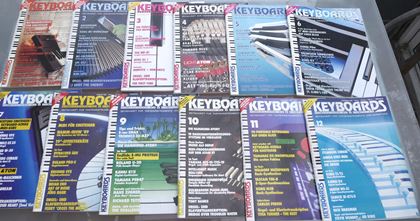 various-36x Keyboards magazines 1989-1991